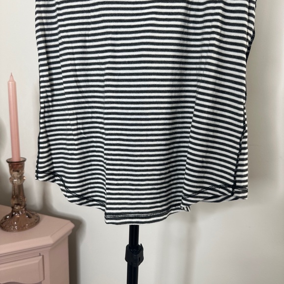 Project Social T Black and White Striped Tank Top - Picture 3 of 6